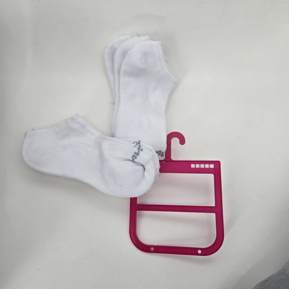 6pk Avia Womens White No-Show Socks New With Imperfections Casual Activewear